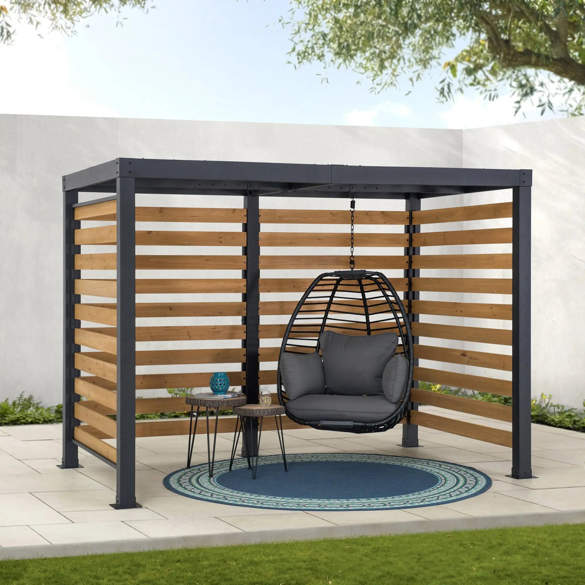 MARAO 305cm x 183cm Steel Pergola