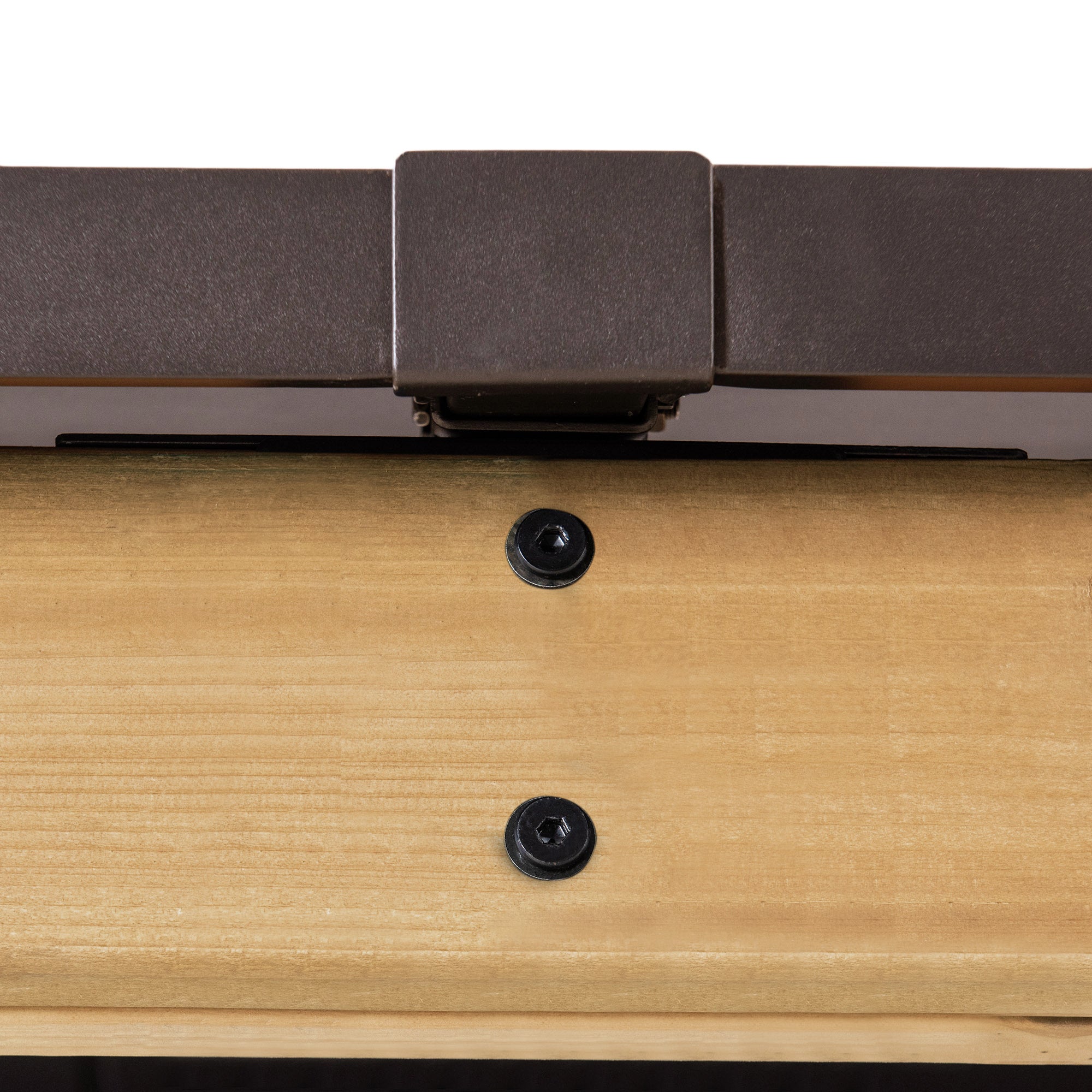 PIRIN 336cm x 336cm Cedar Framed Gazebo with Anthracite Brown Steel and Polycarbonate Hip Roof