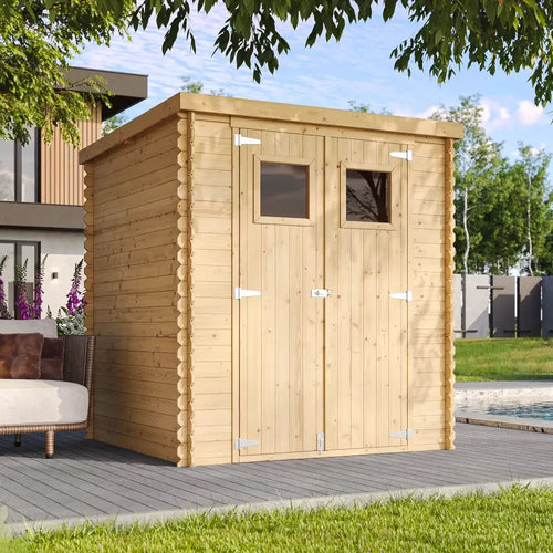 Wooden Garden Shed M309 - 200 x 200 cm
