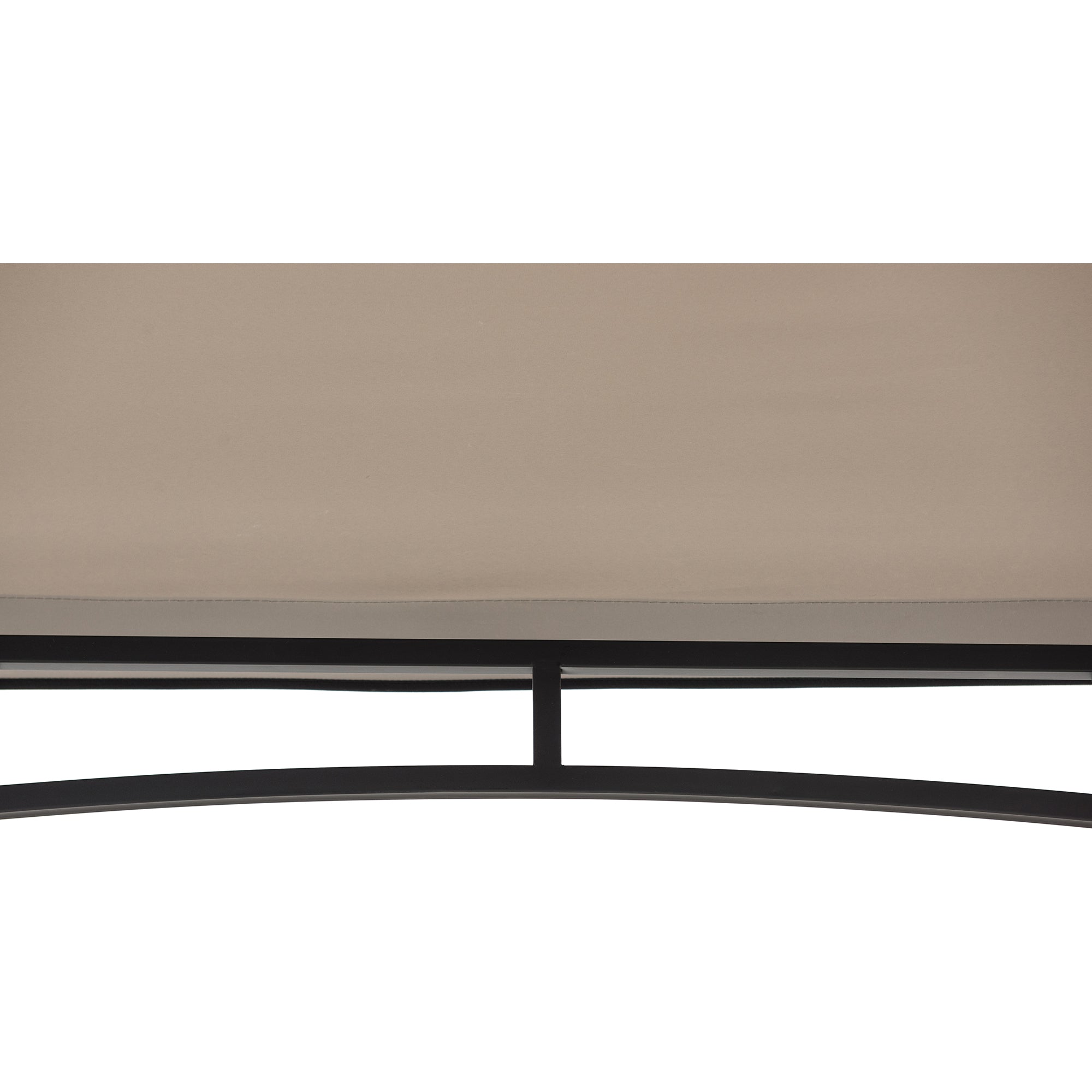 LINAS 152cm x 244cm Black Steel 2-tier Grill Gazebo