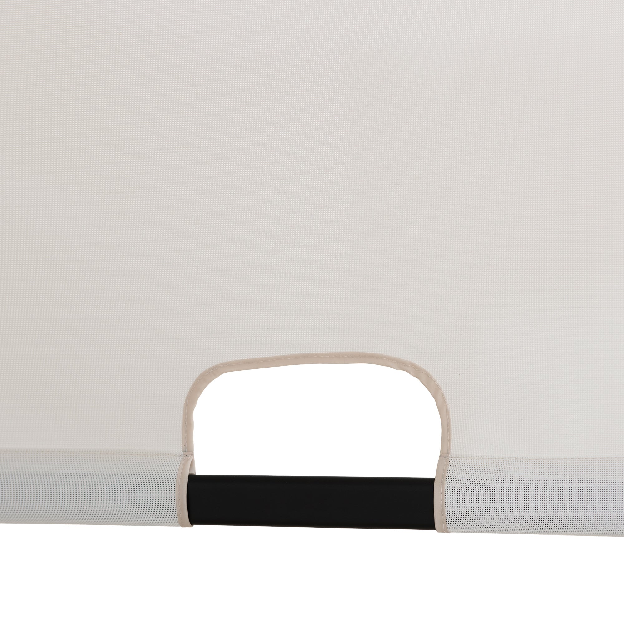 OETA 304cm x 372cm Steel Adjustable Canopy Pergola with White Fabric Soft Top - pergola cena