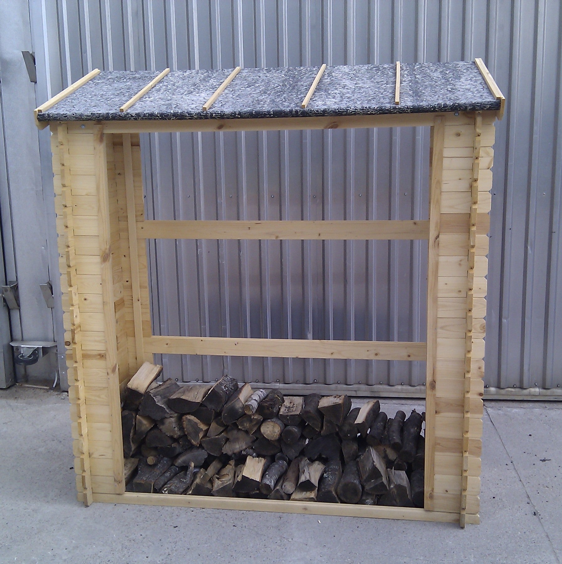 Firewood Shed M201 - 180 x 70 cm