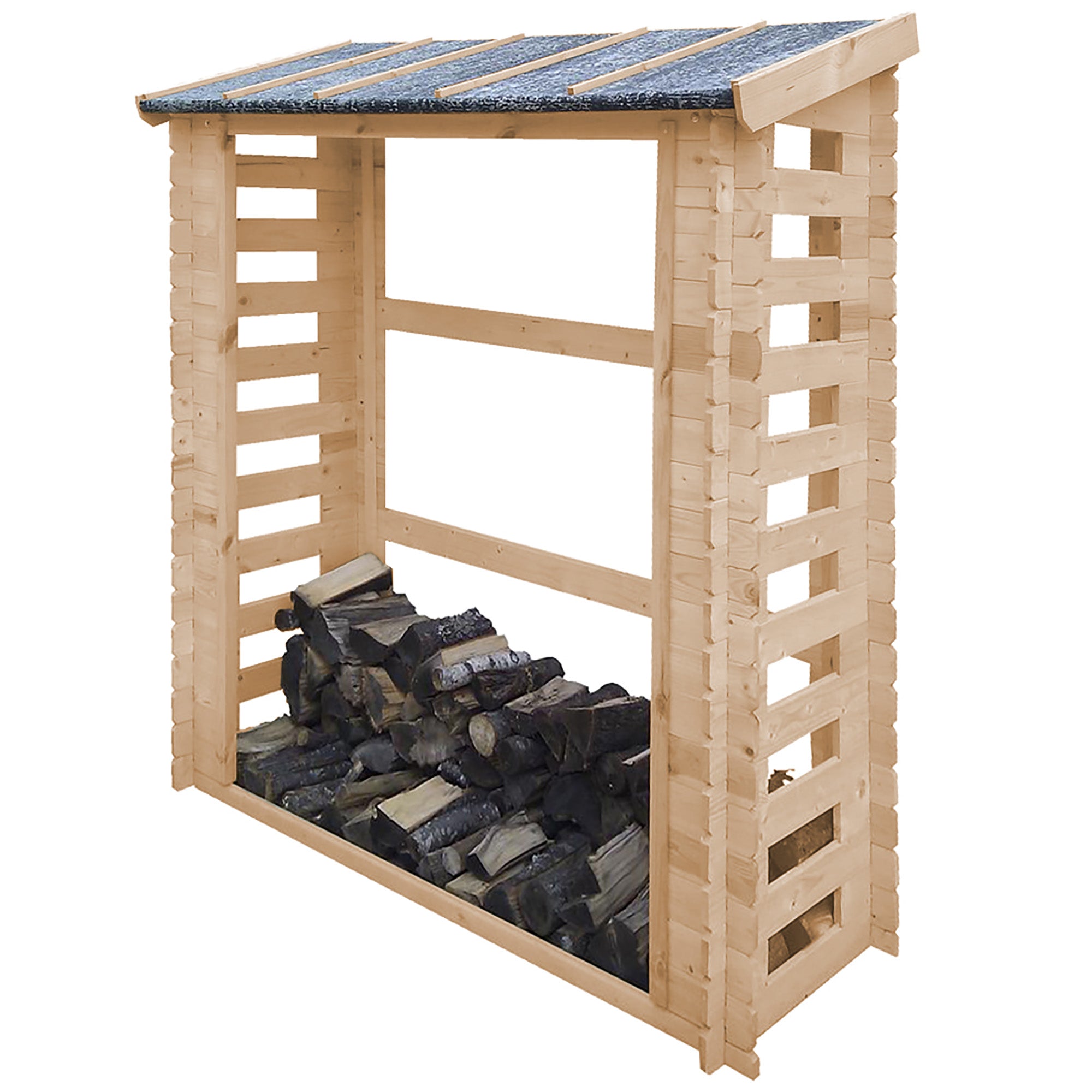 Firewood Shed M201 - 180 x 70 cm