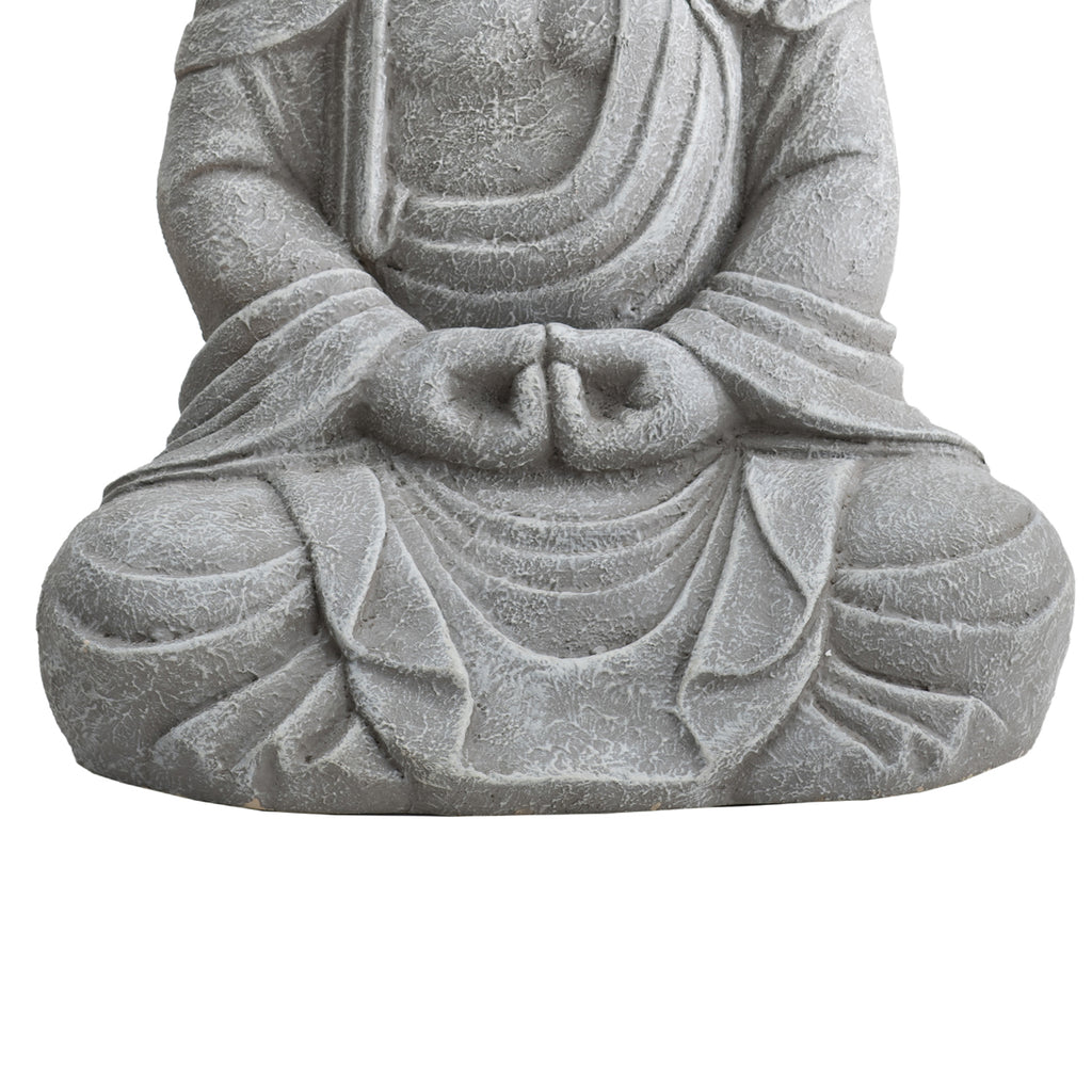 Garden Clay Buddha Statue - bottom