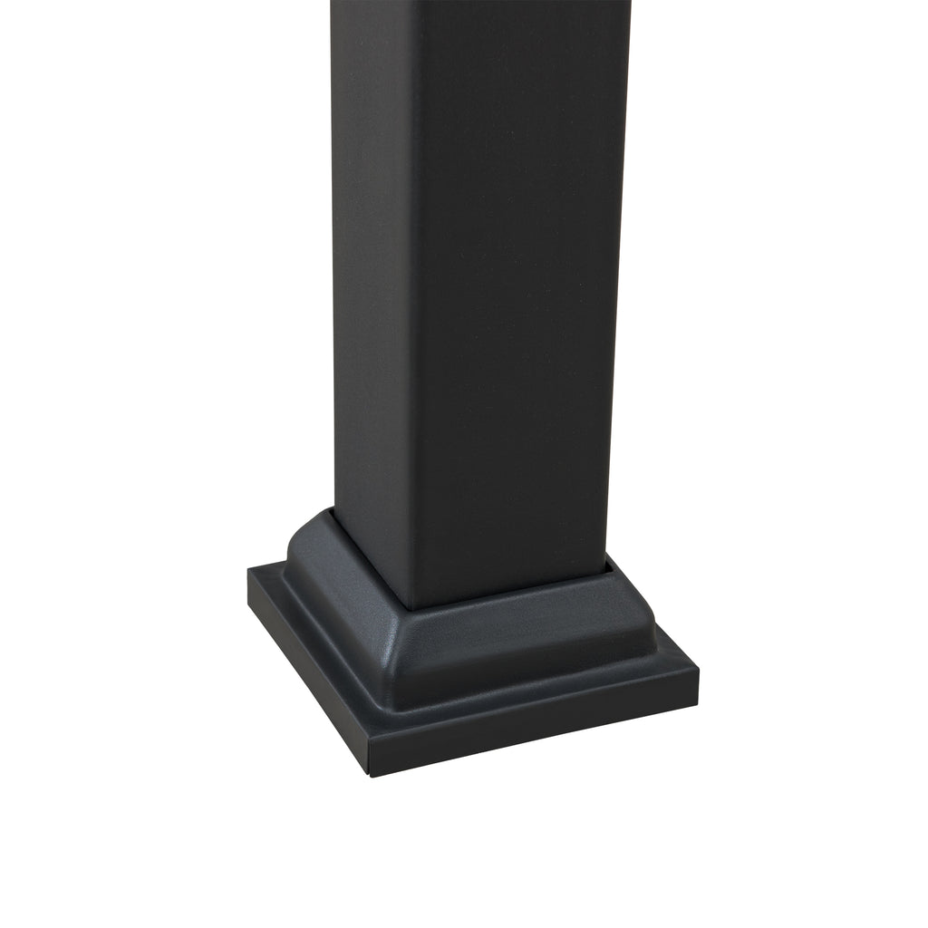 GIONA 277cm x 363cm Steel Adjustable Canopy Pergola with Beige Fabric Soft Top - pergola constanta