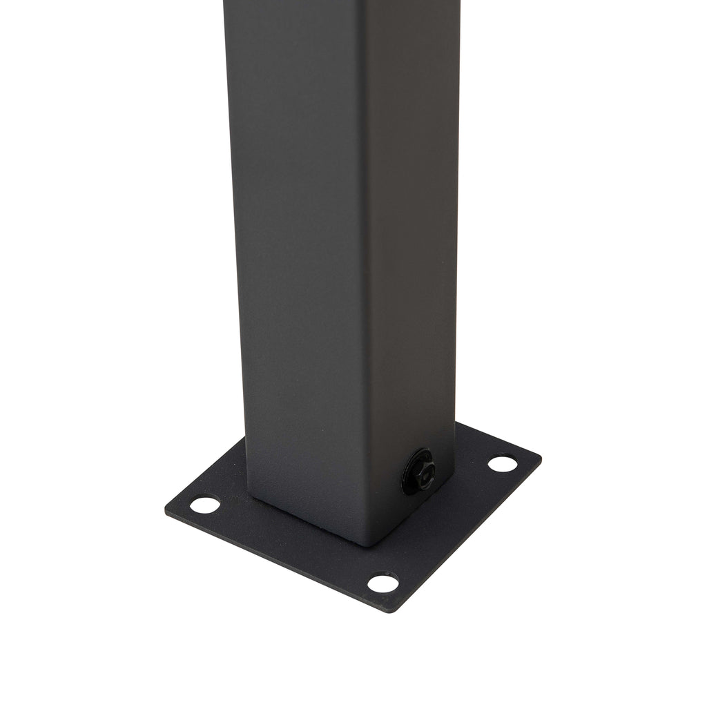 KABRU 220cm x 280cm Gray Hot Tub Canopy Gazebo - bottom