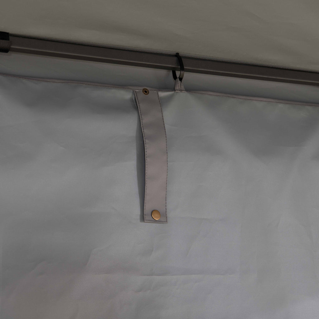 KABRU 220cm x 280cm Gray Hot Tub Canopy Gazebo