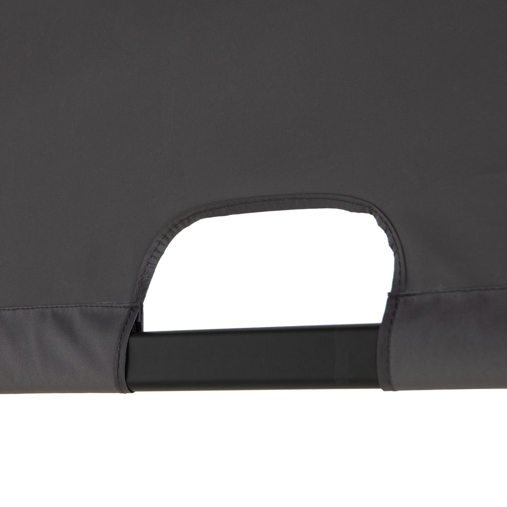 TITOV 270cm x 300cm Gray Fabric Hot Tub Pergola - pergola botosani