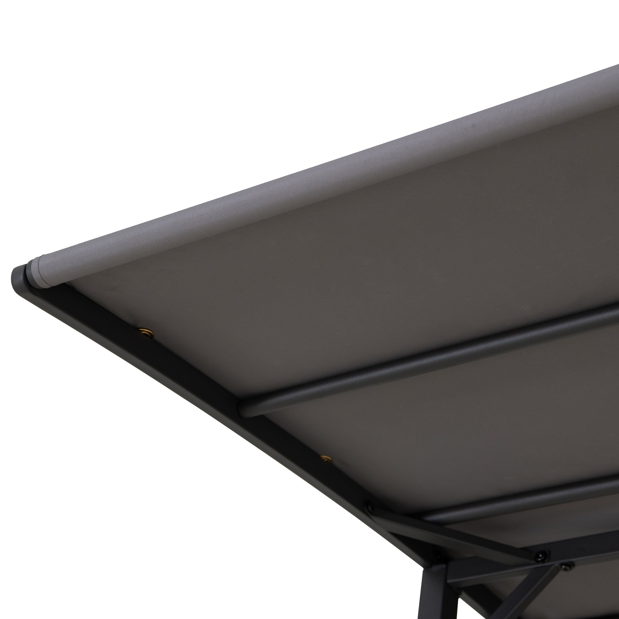 VODNO 220cm x 284cm Gray Fabric Hot Tub Pergola - pergola a lamelle