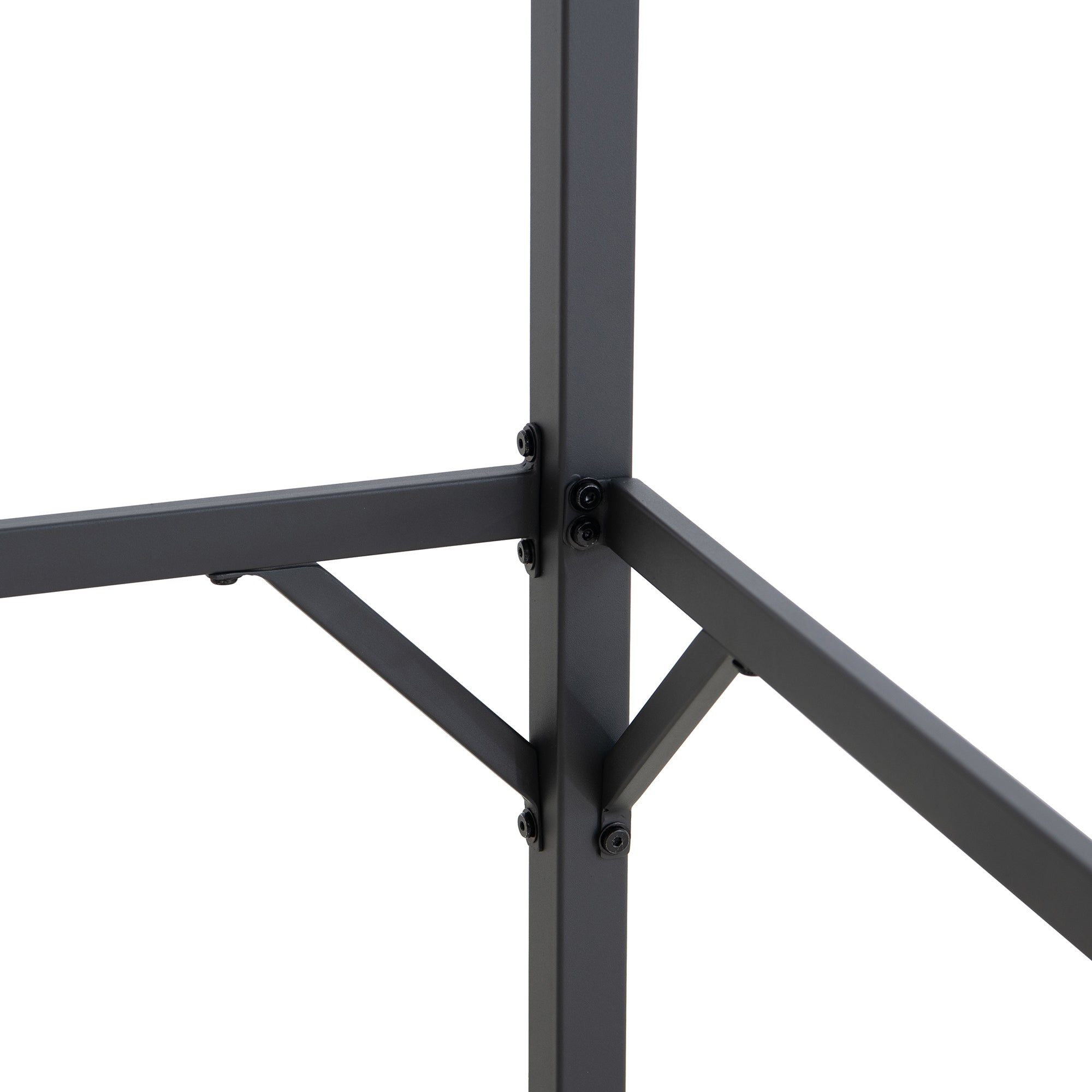 VODNO 220cm x 284cm Gray Fabric Hot Tub Pergola - pergola acoperis retractabil