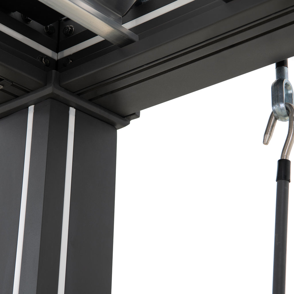 MATTERHORN 406cm x 306cm Steel Multi Pergola with LED Lights - pergola Bulgaria