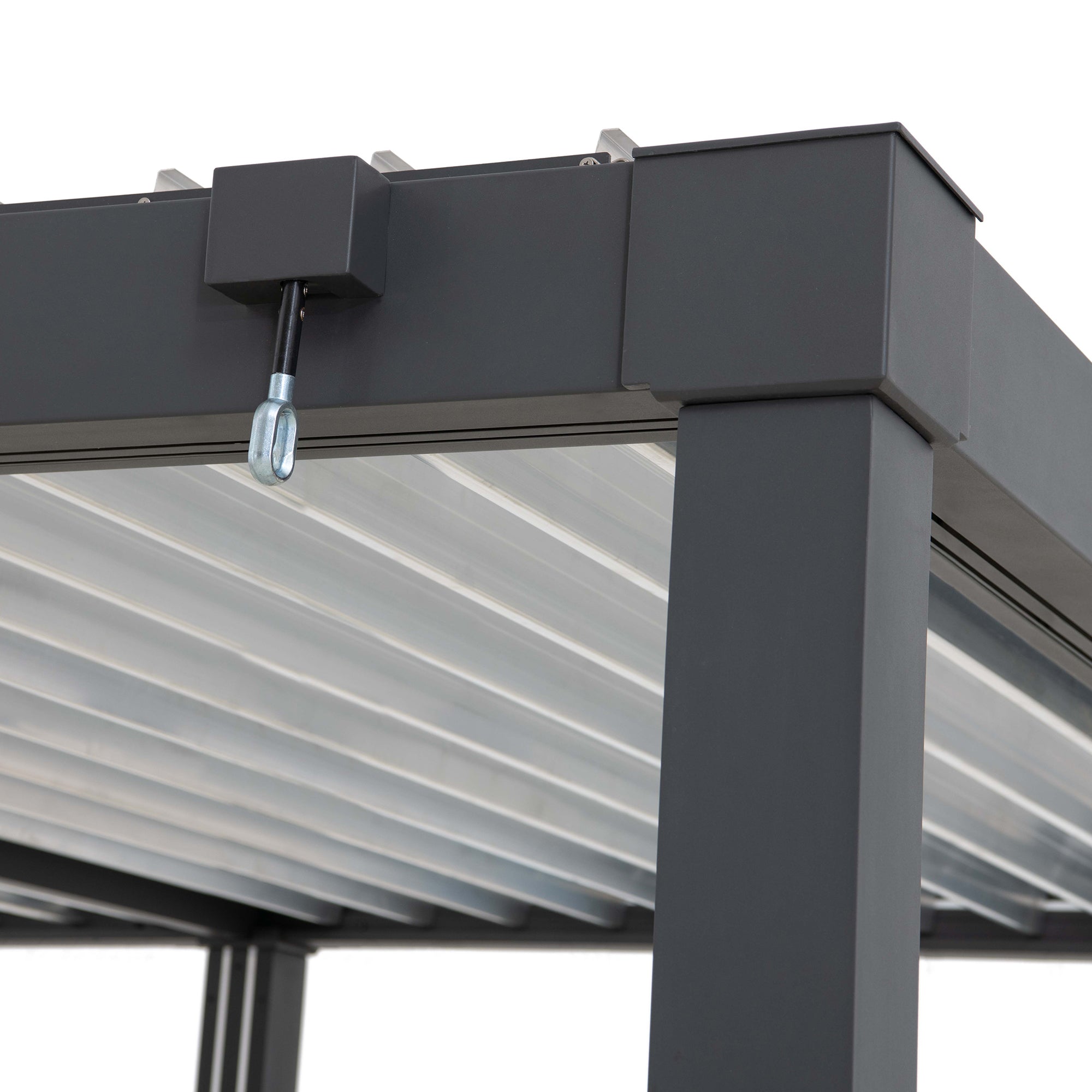 MATTERHORN 406cm x 306cm Steel Multi Pergola with LED Lights