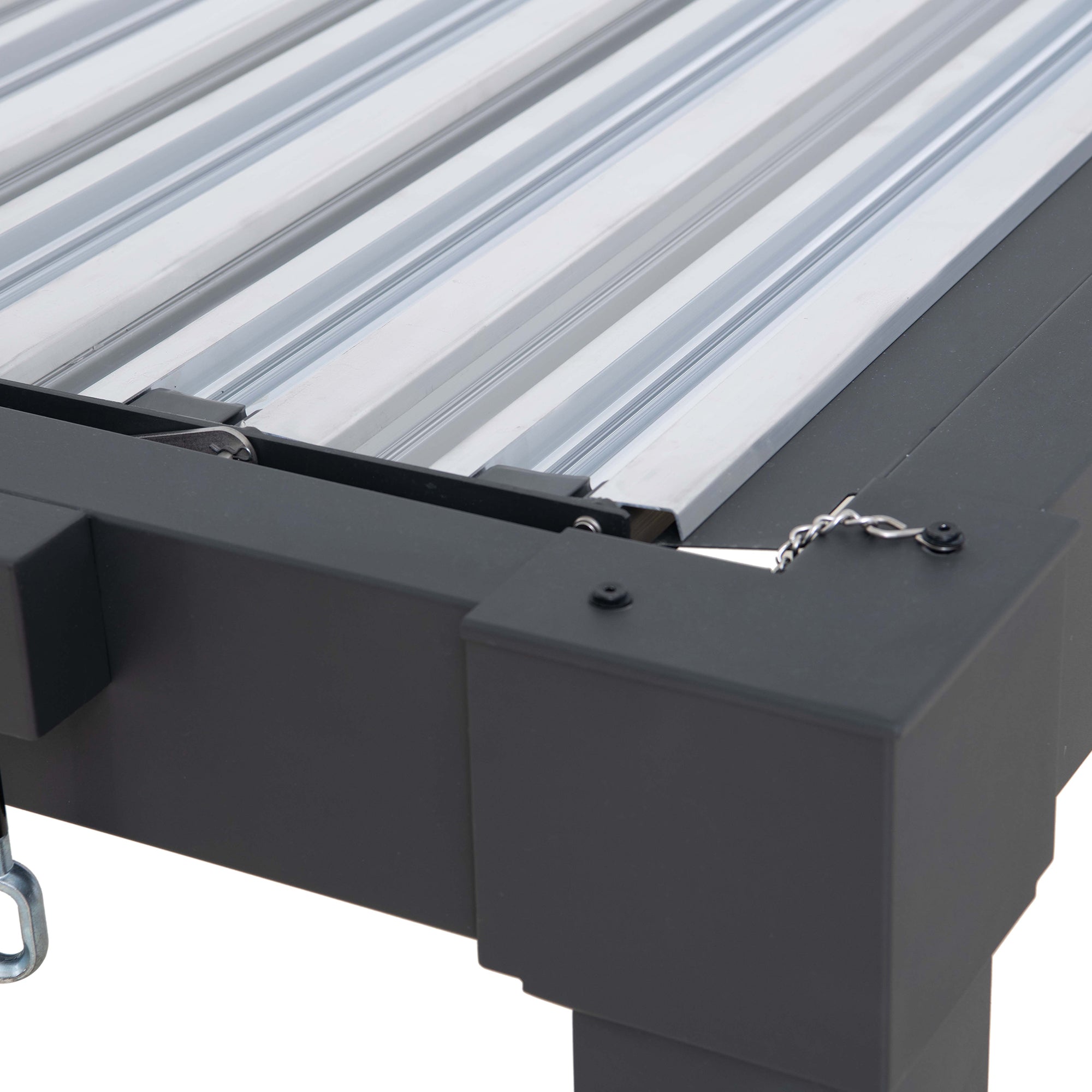 MATTERHORN 406cm x 306cm Steel Multi Pergola with LED Lights