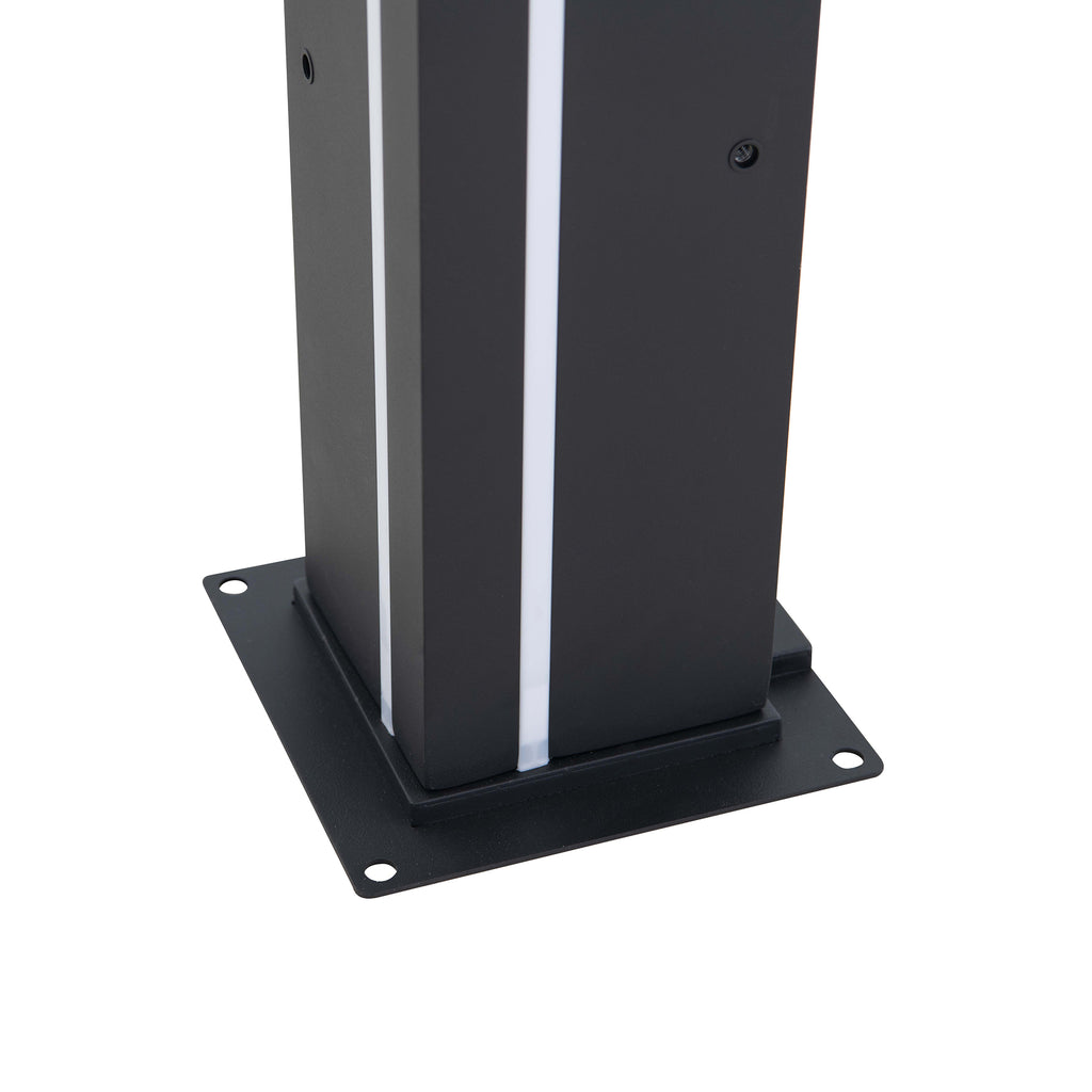 MATTERHORN 306cm x 306cm Steel Multi Pergola with LED Lights - pergola alluminio