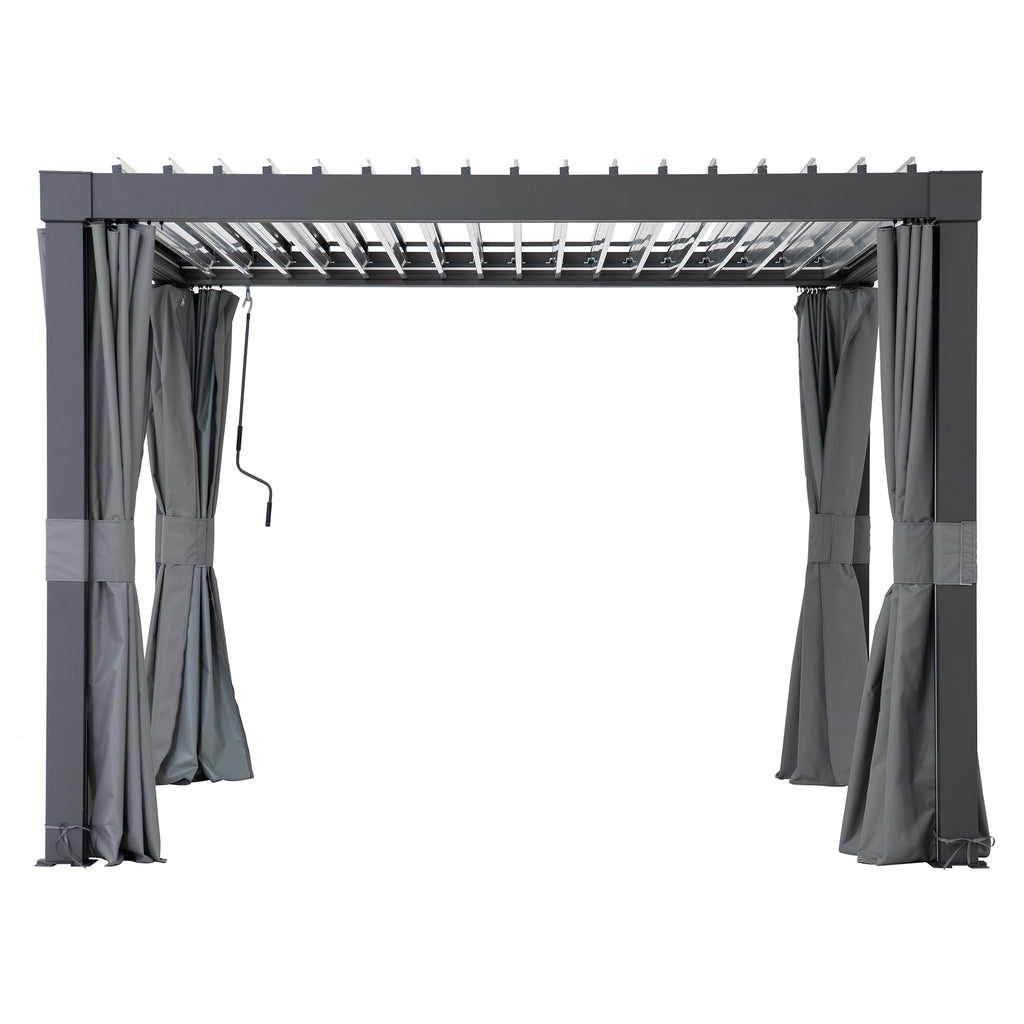 Curtains for Multi Pergola 306cm x 306cm - pergola curtains