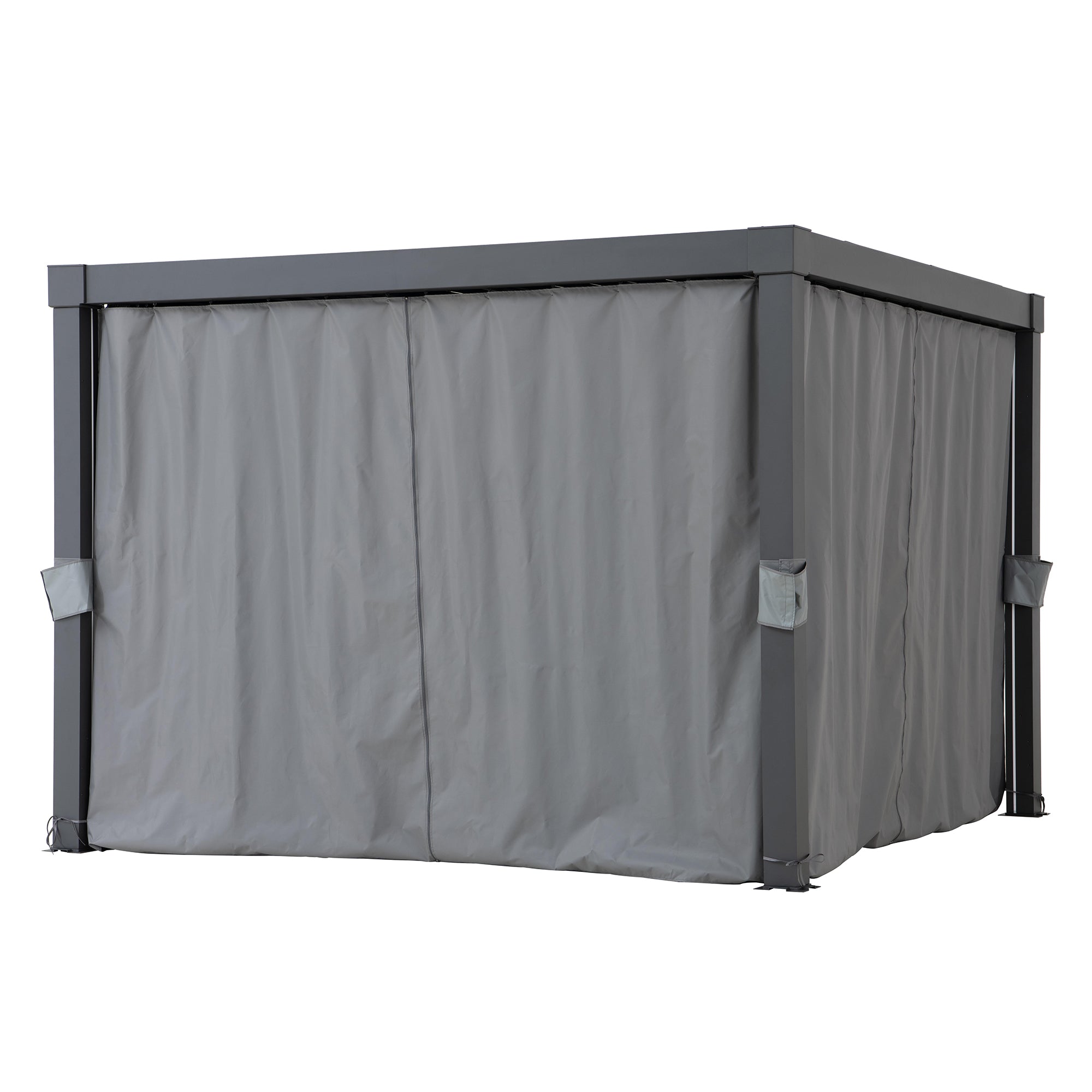 Curtains for Multi Pergola 306cm x 306cm - pergola con tende laterali