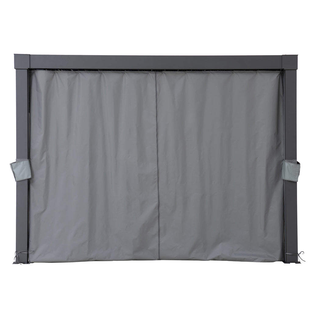 Curtains for Multi Pergola 306cm x 306cm - pergola with curtains