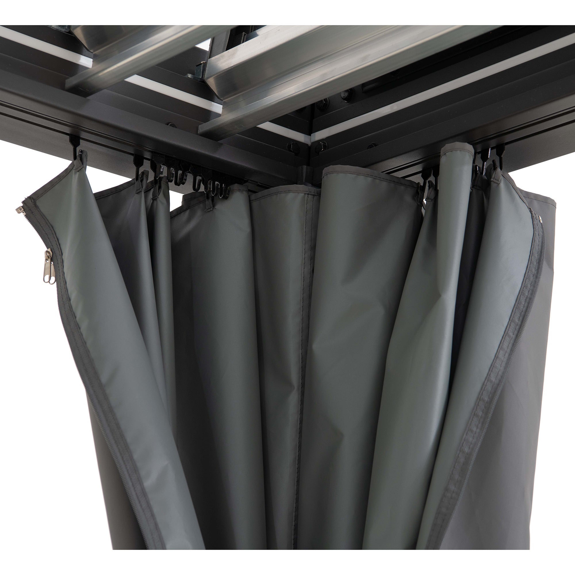  Curtains for Multi Pergola 306cm x 406cm - pergola con tende laterali