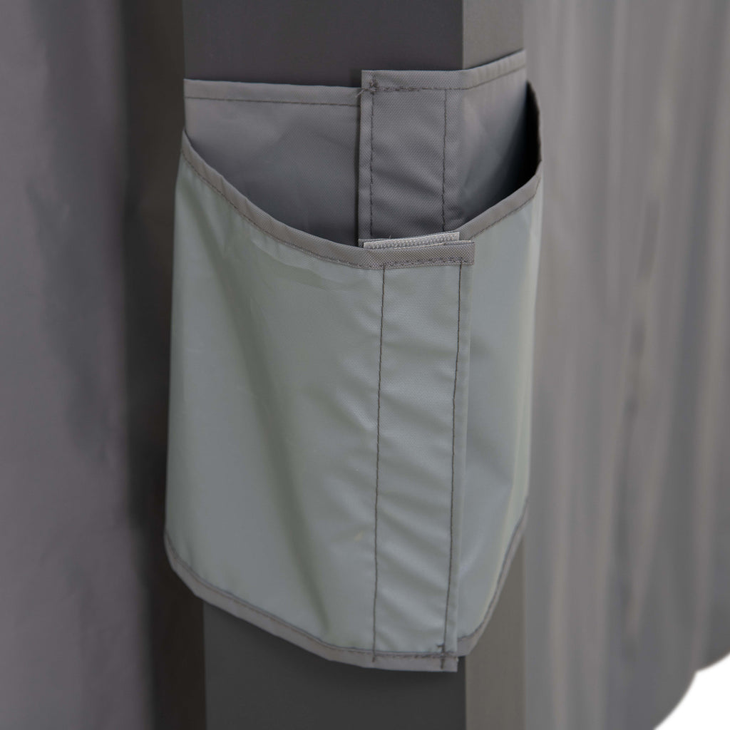 Curtains for Multi Pergola 306cm x 406cm - pergola con tende laterali