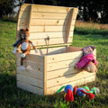 Wooden Toy Box for Kids M034-1 - 80 x 50 cm