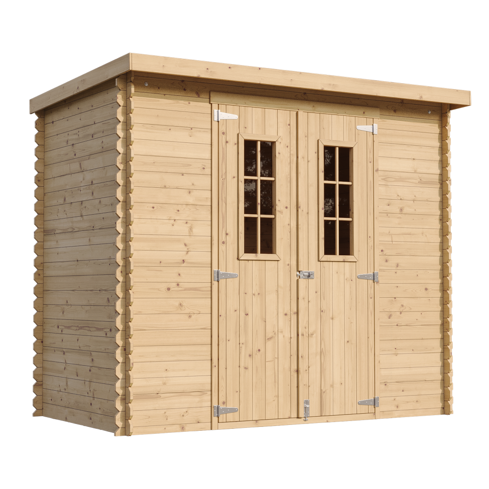 Wooden Garden Shed M310C - 235 x 130 cm