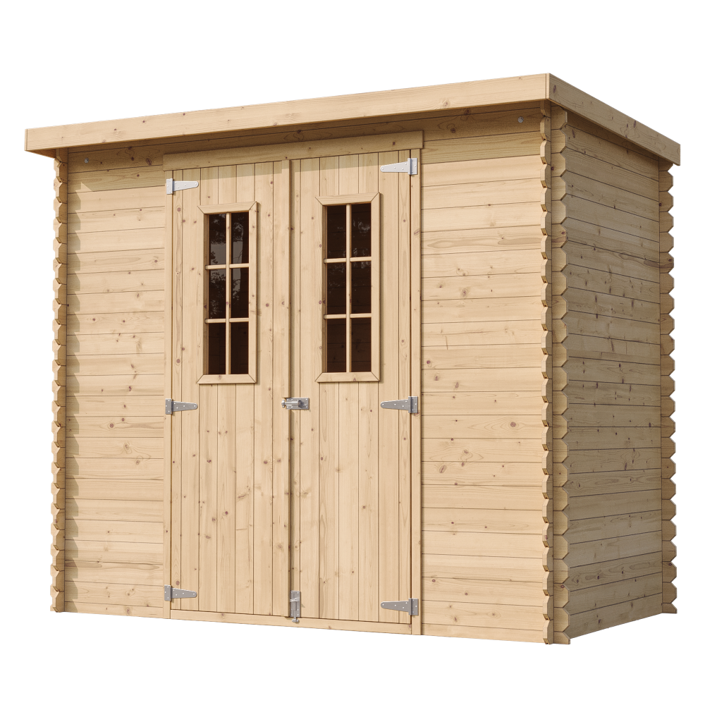 Wooden Garden Shed M310C - 235 x 130 cm