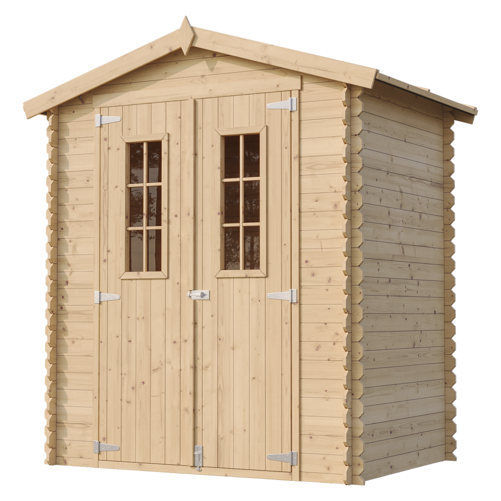 Wooden Garden Shed M367C - 180 x 130 cm