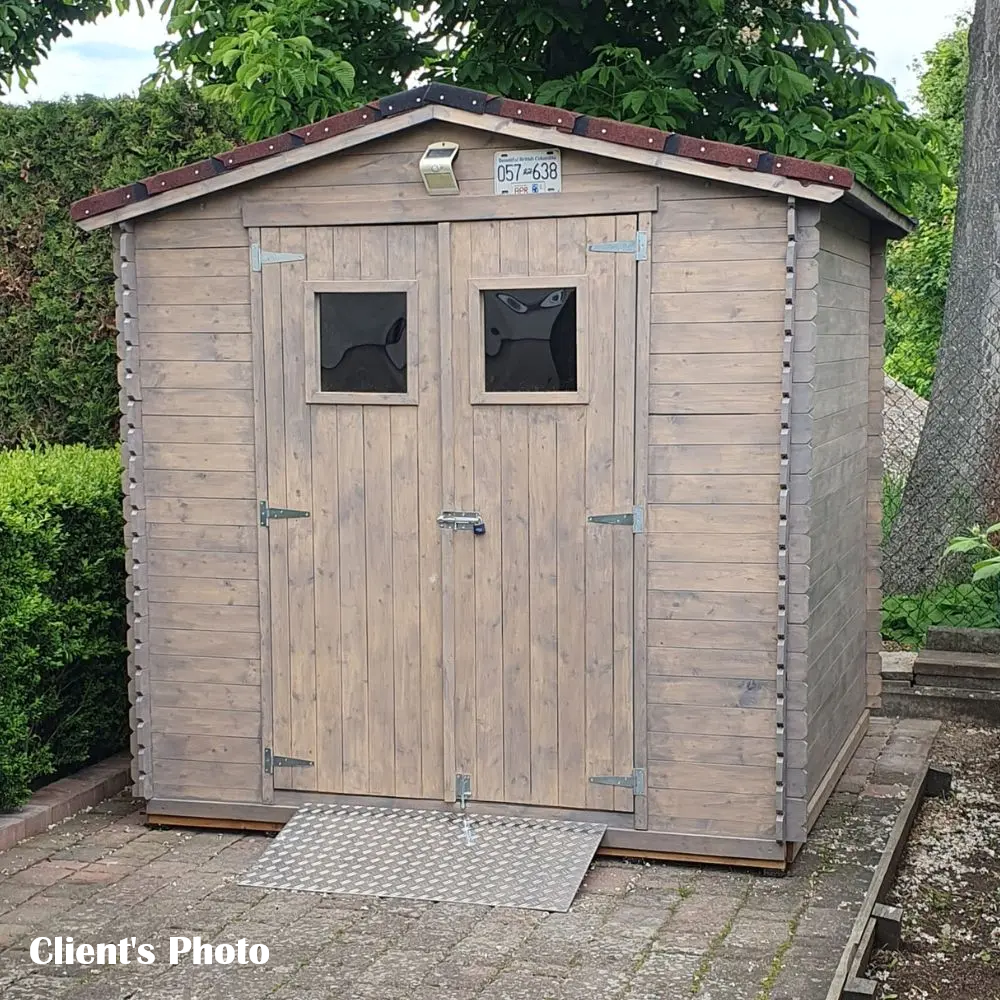 Wooden Garden Shed M369 - 220 x 220 cm