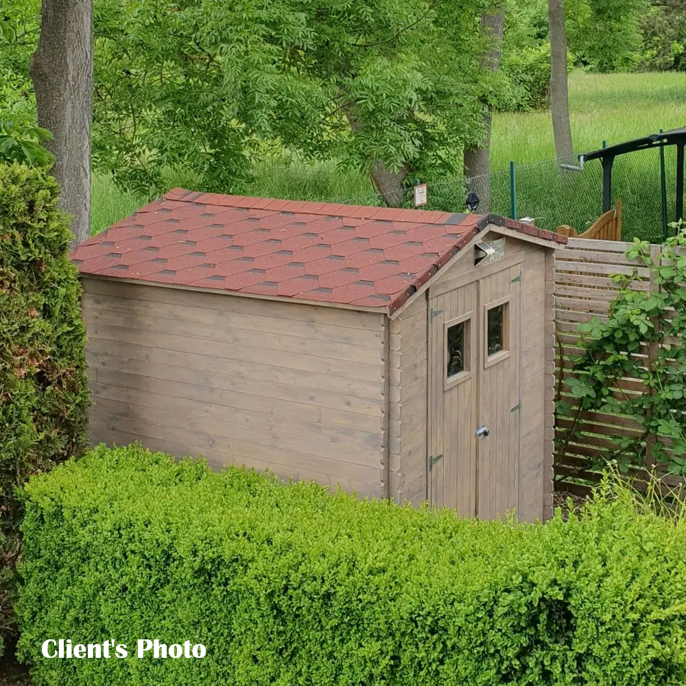 Wooden Garden Shed M369 - 220 x 220 cm