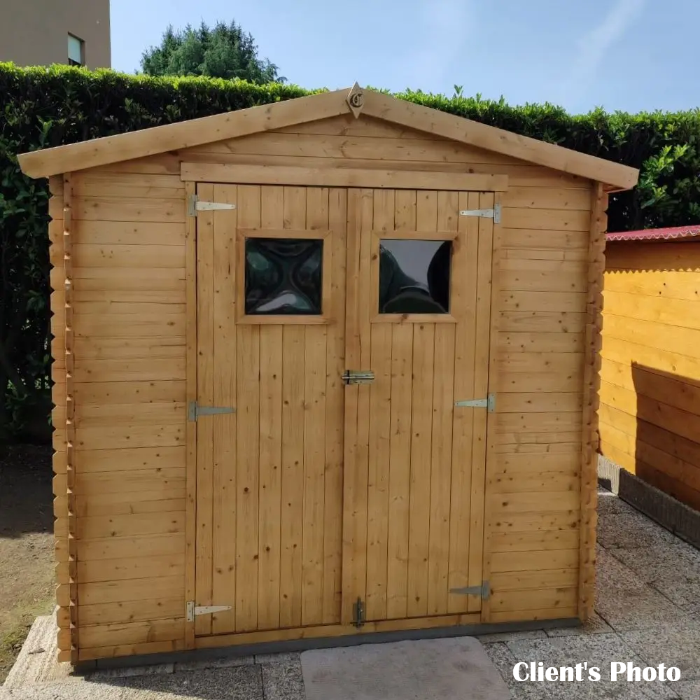 Wooden Garden Shed M369 - 220 x 220 cm