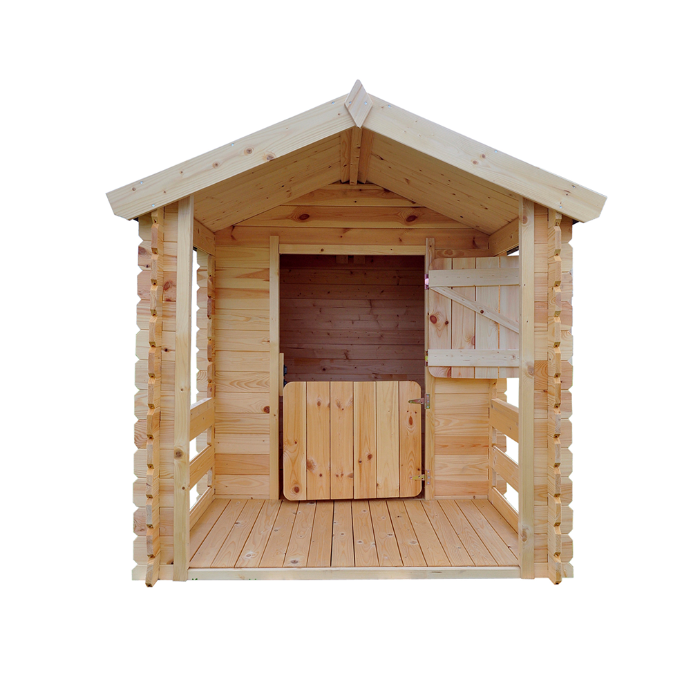 Wooden Playhouse for Kids M501 - 130 x 164 cm