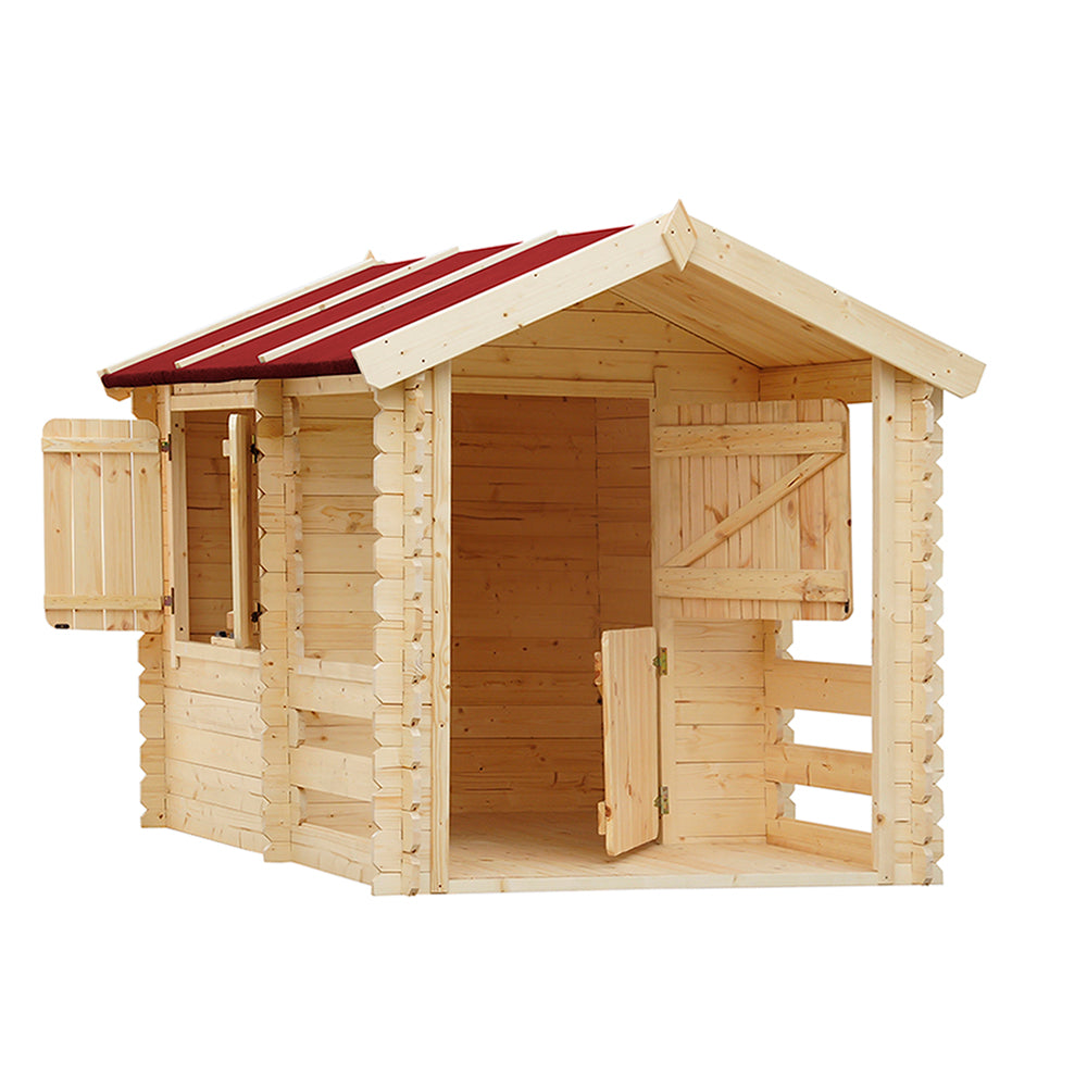 Wooden Playhouse for Kids M501 - 130 x 164 cm