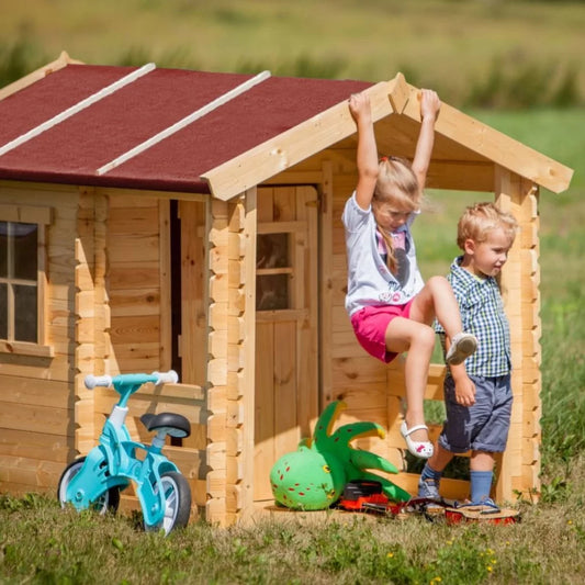 Wooden Playhouse for Kids M501A - 130 x 164 cm