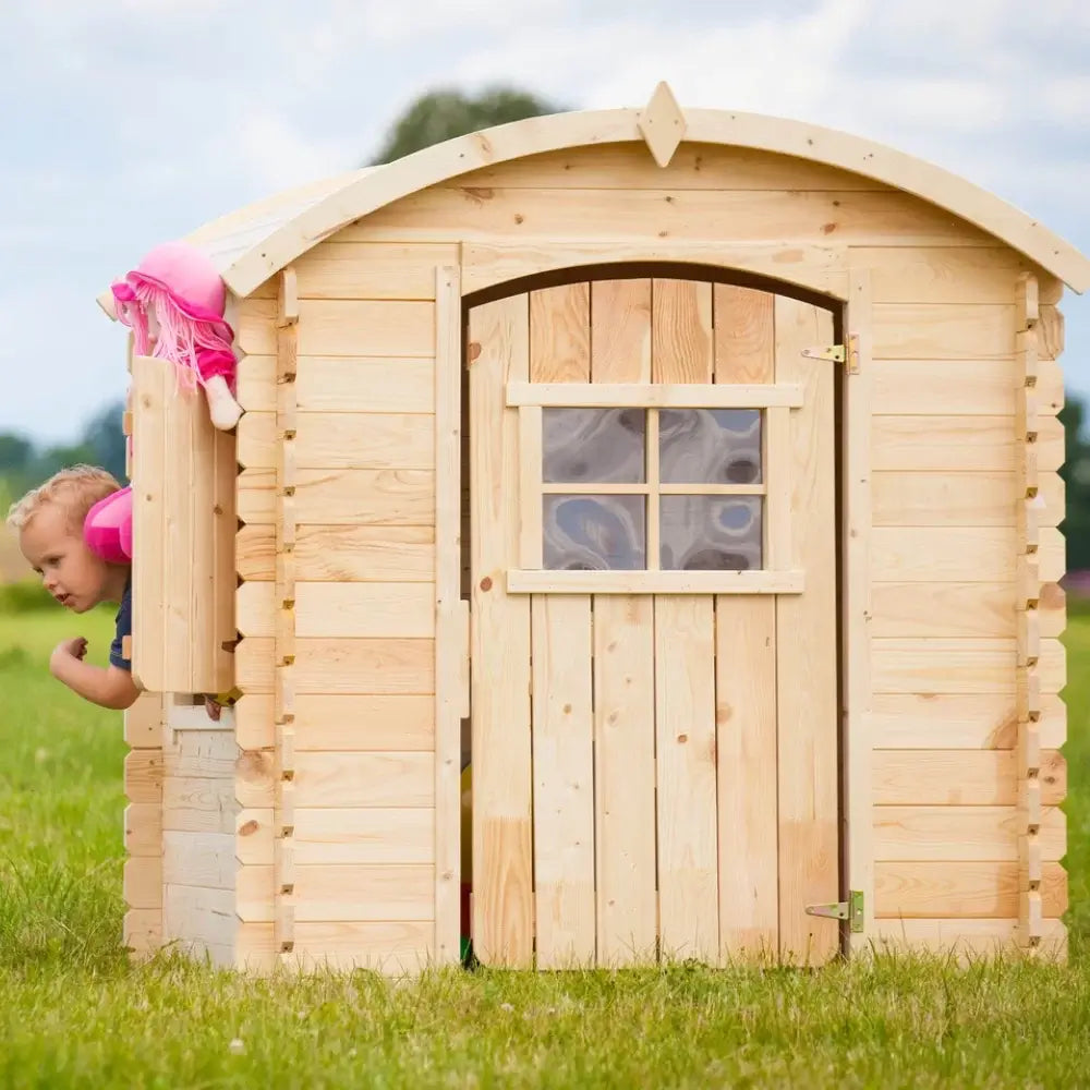 Wooden Playhouse for Kids M505 - 130 x 106 cm