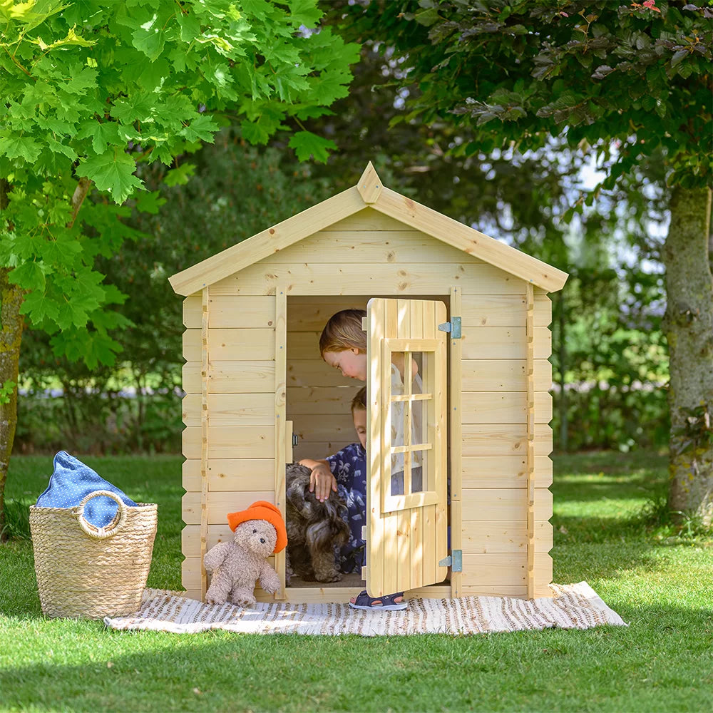 Wooden Playhouse for Kids M570 - 105 x 105 cm