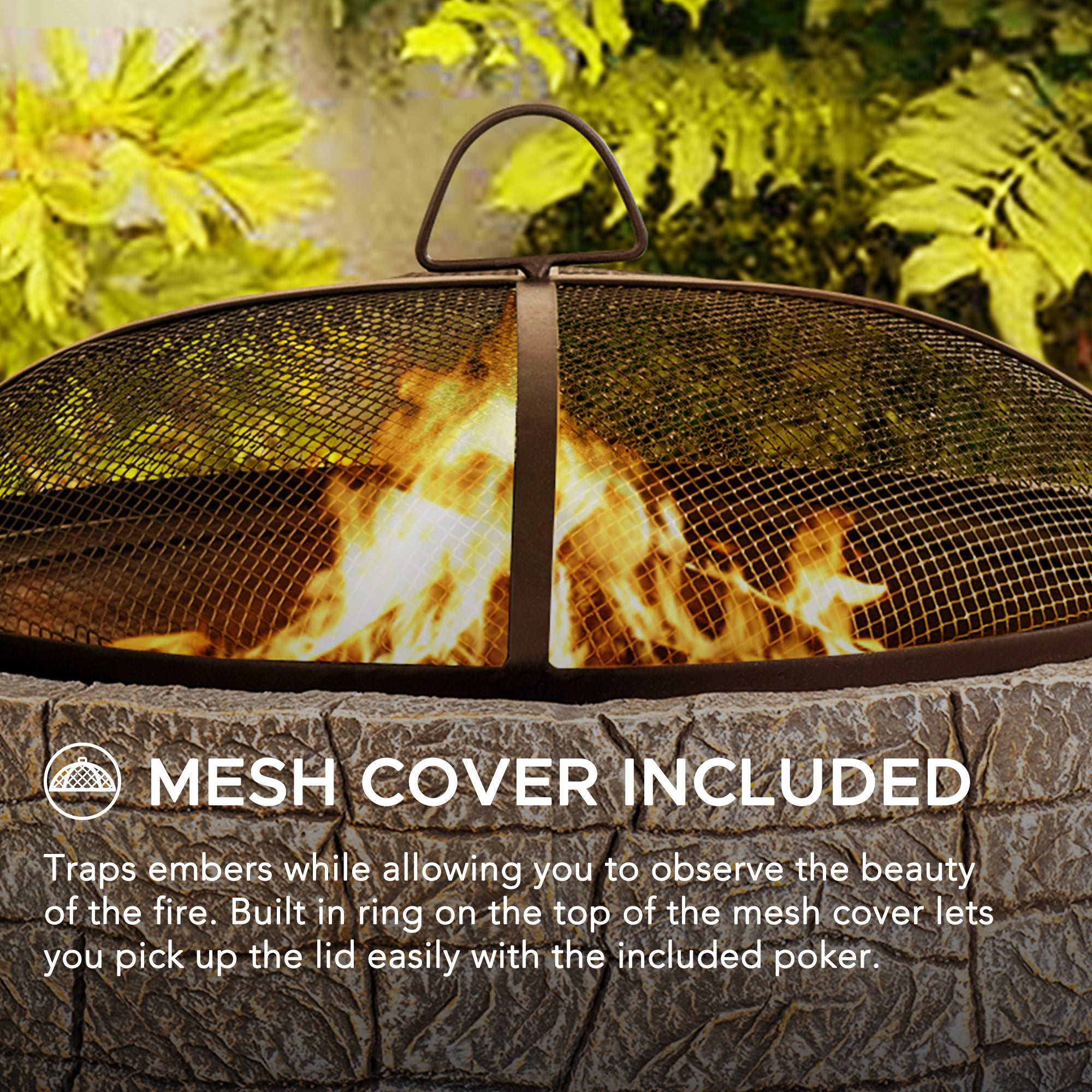 KATLA XL Steel Gray Fire Bowl