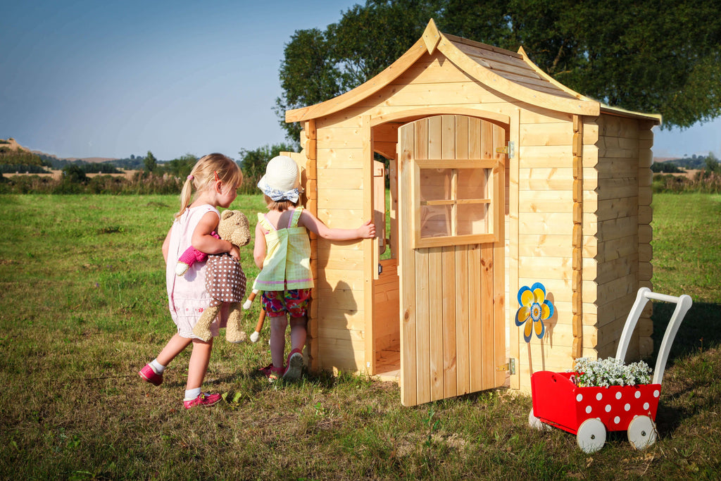Wooden Playhouse for Kids M550 - 130 x 106 cm