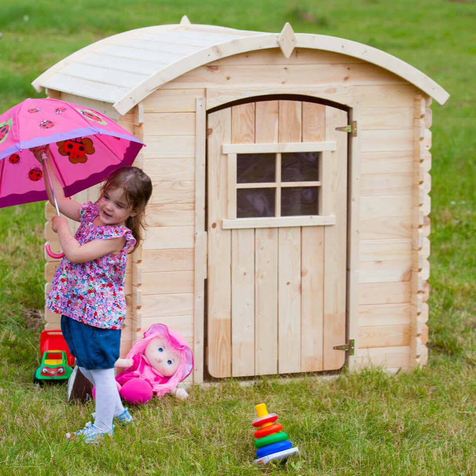 Wooden Playhouse for Kids M505 - 130 x 106 cm