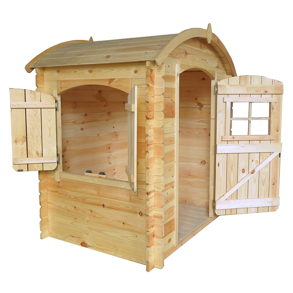 Wooden Playhouse for Kids M505 - 130 x 106 cm