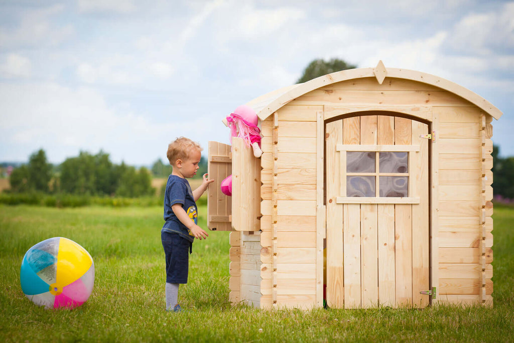 Wooden Playhouse for Kids M505 - 130 x 106 cm