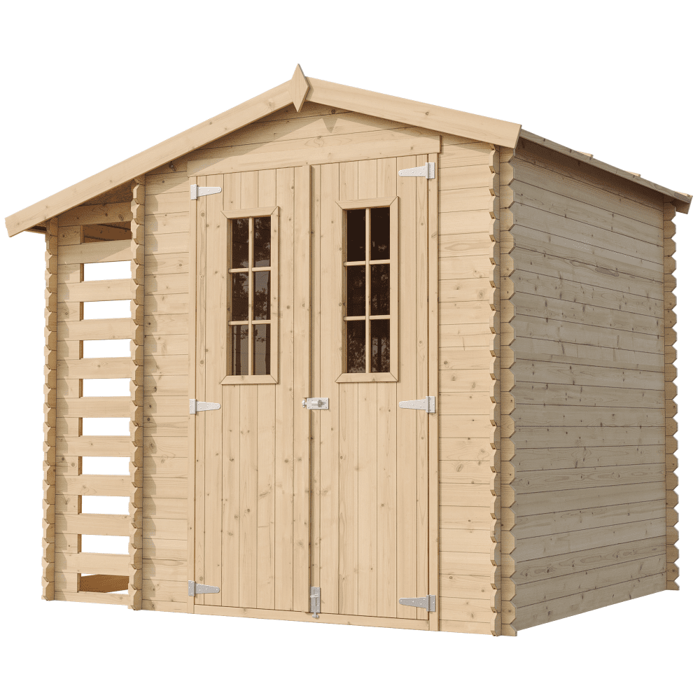 Firewood Storage Shed M386C - 256 x 200 cm