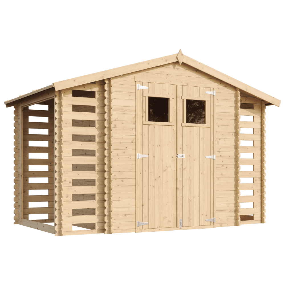 Firewood Storage Shed M391 - 312 x 200 cm