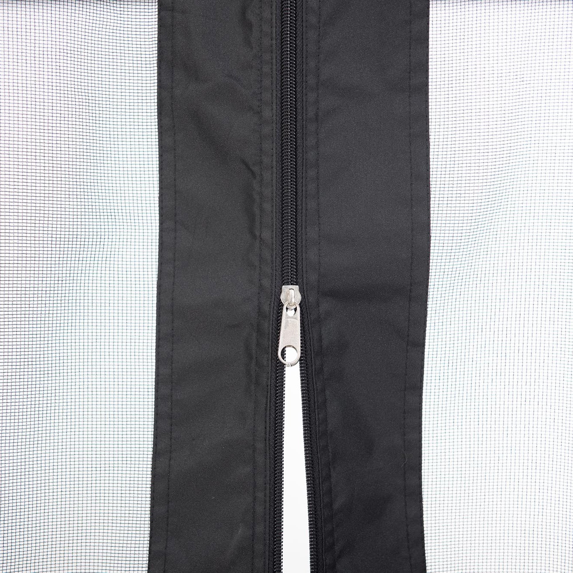 KALDI 366cm x 307cm Black and Brown Steel Gazebo with 2-tier Ventilated Hardtop - package