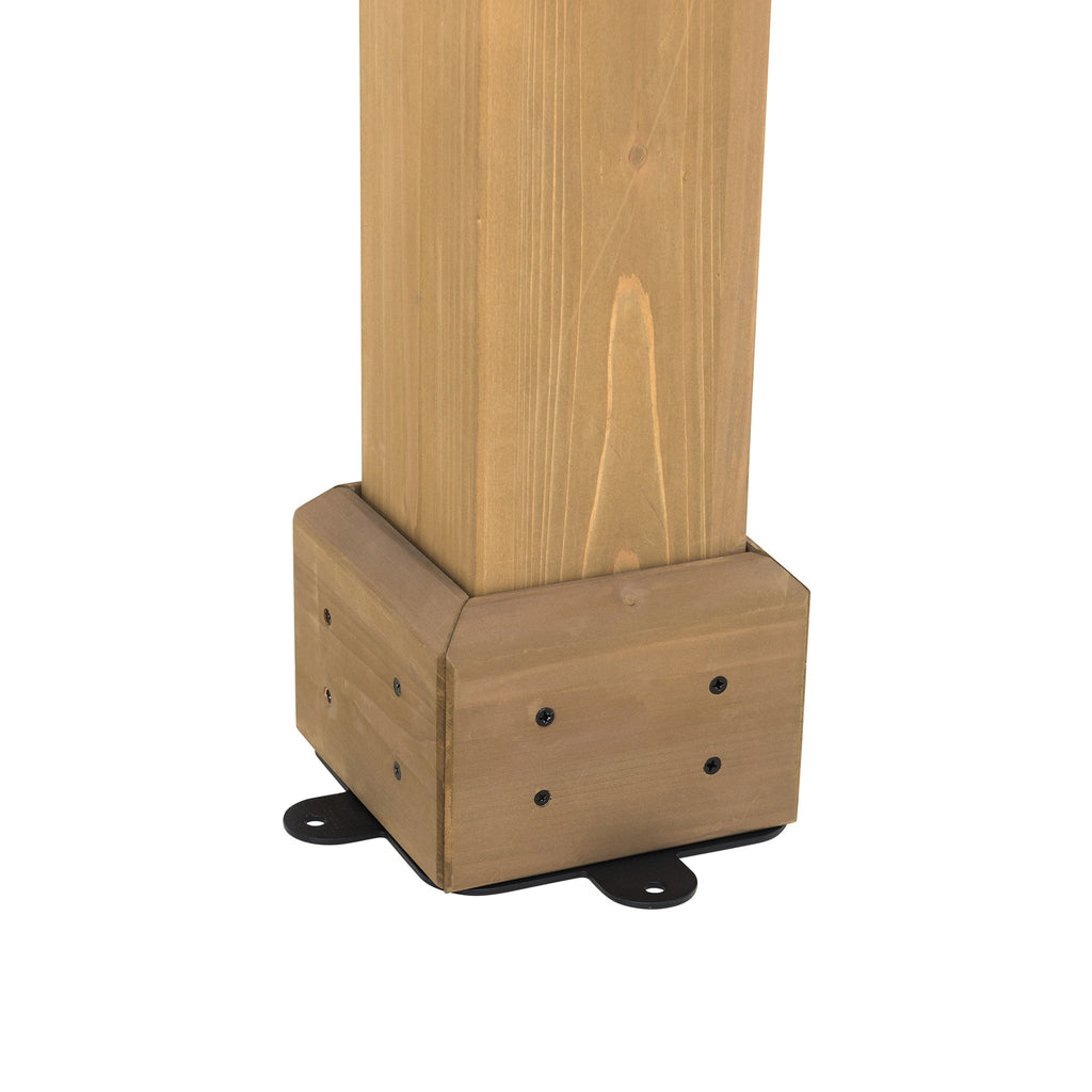 KRONE 275cm x 310cm Cedar Wood Hot Tub Pergola - pergola senza permessi