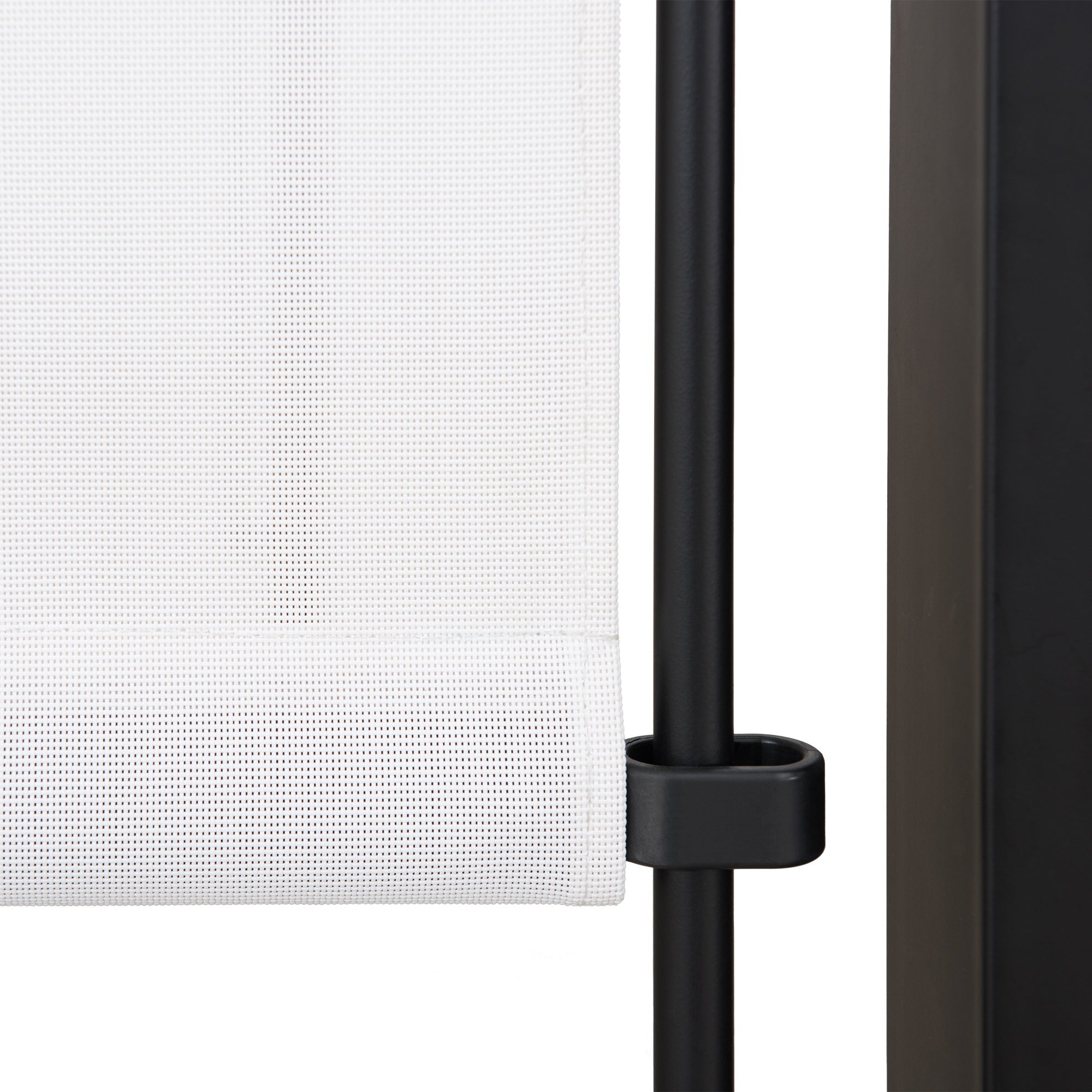 OETA 304cm x 372cm Steel Adjustable Canopy Pergola with White Fabric Soft Top - pergola roma