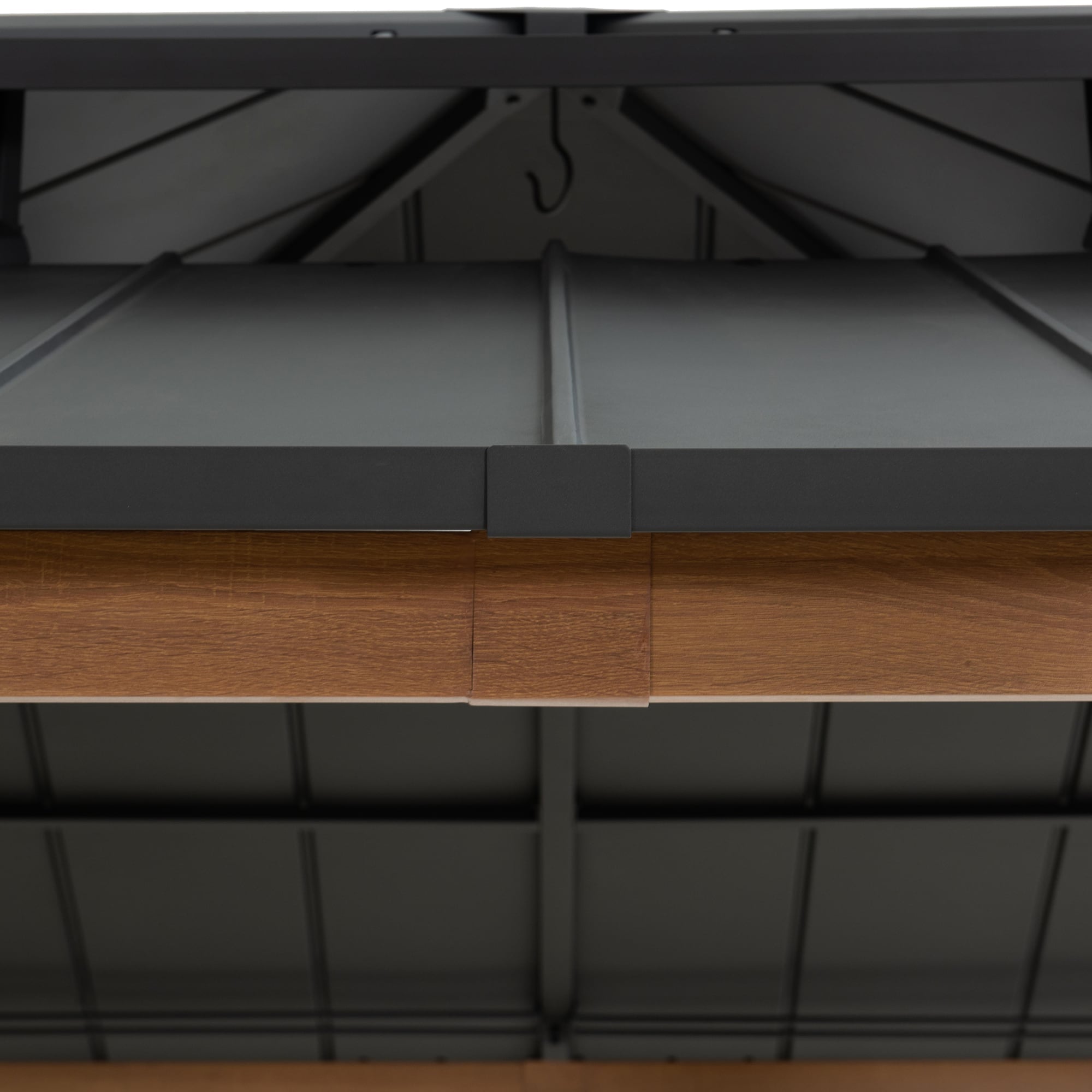 PASU 300cm x 300cm Steel Gazebo with 2-storey Rooftop