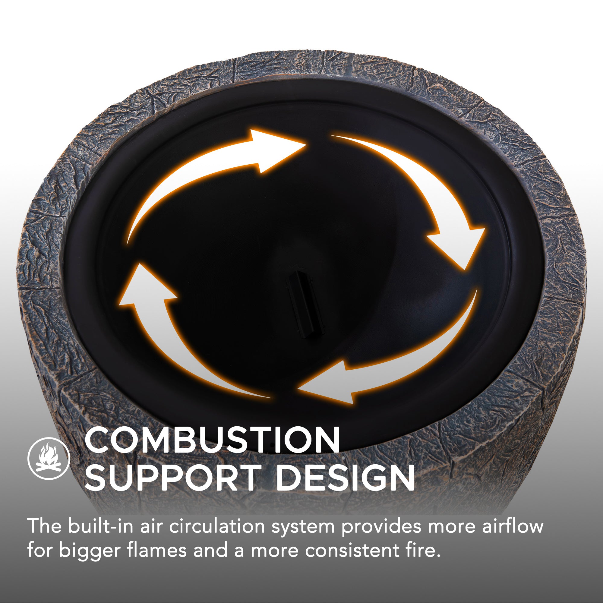 KATLA XL Steel Gray Fire Bowl