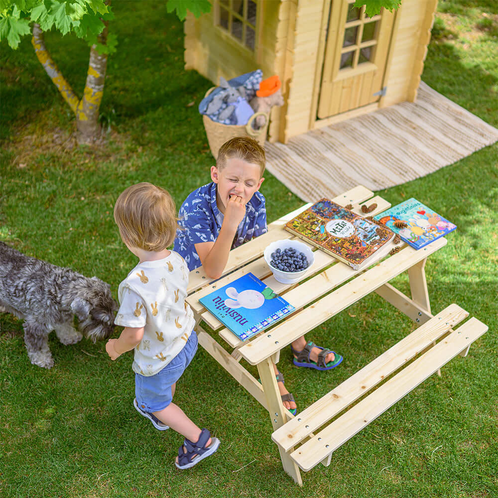 Wooden Table for Kids M018-1 - 90 x 90 cm