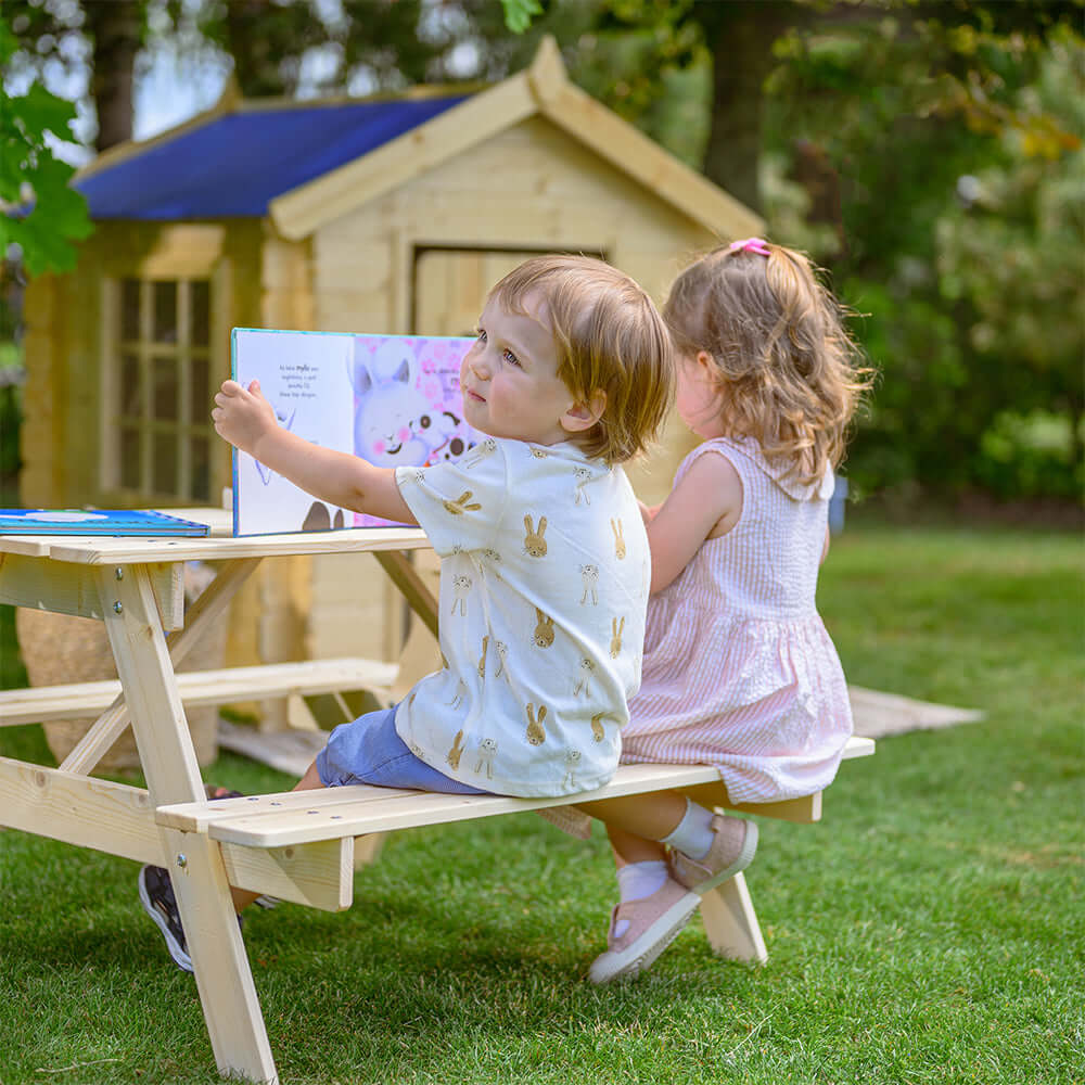 Wooden Table for Kids M018-1 - 90 x 90 cm