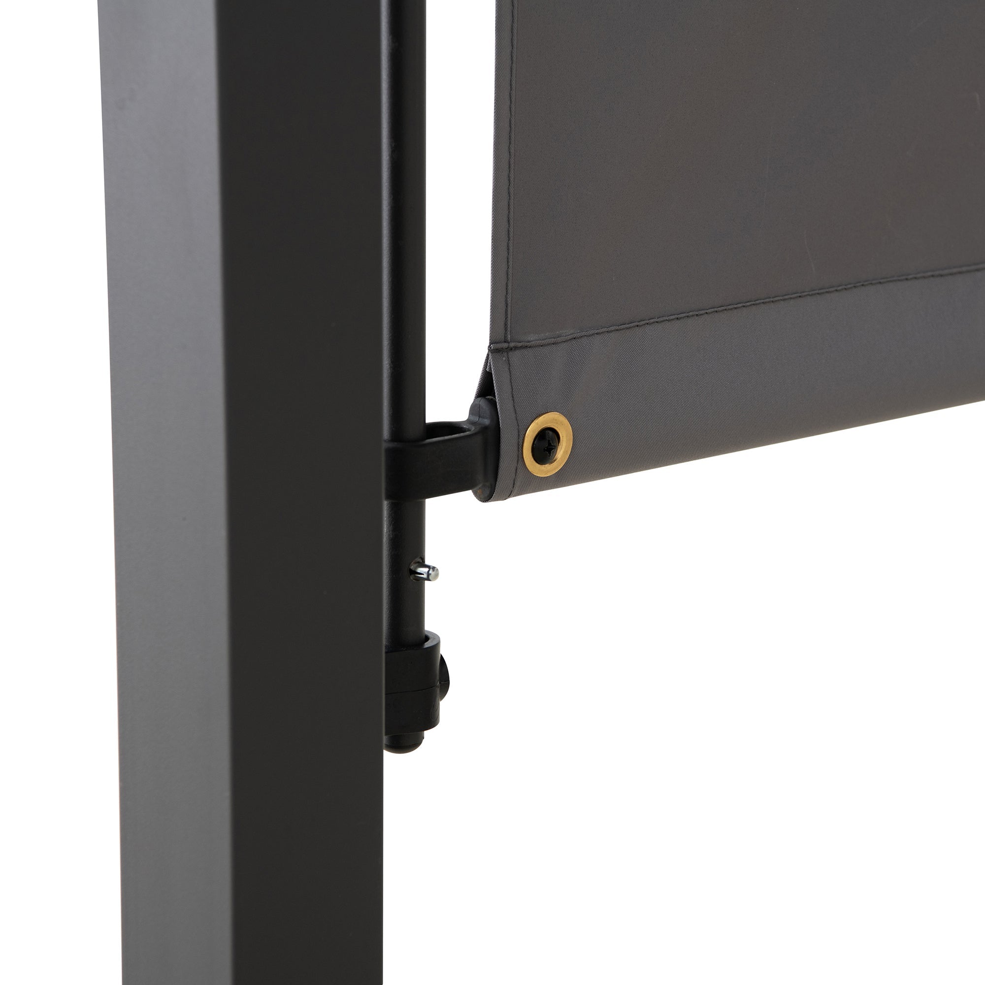 TITOV 270cm x 300cm Gray Fabric Hot Tub Pergola - pergola Bucuresti